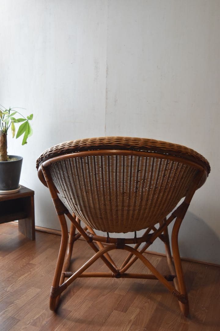 1人掛けソファ Old Rattan Chair