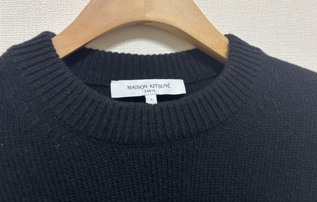 MAISON KITSUNE フォックスインターシャ セーター