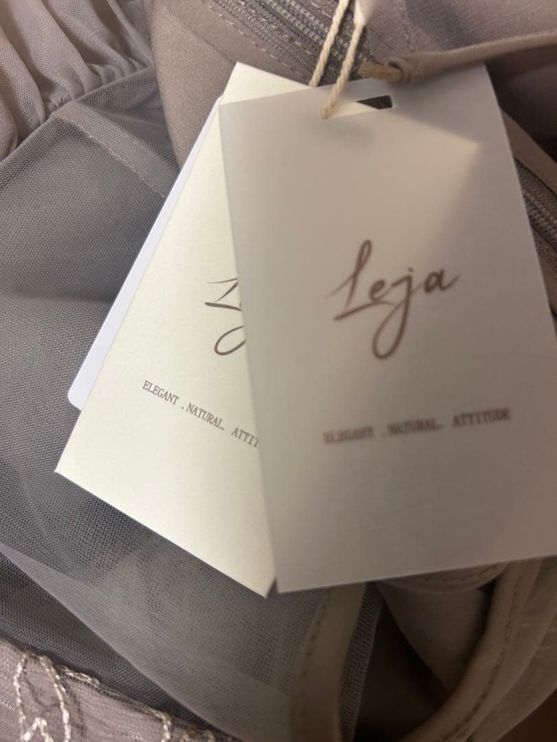 LEJA ワンピースドレス　結婚式　二次会　パーティードレス　新品