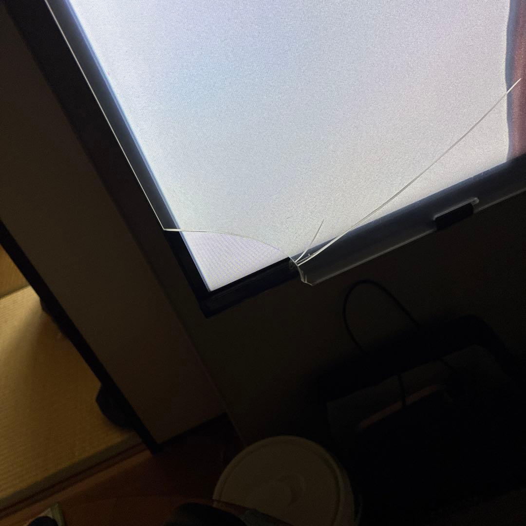 大画面 薄型液晶テレビ75インチテレビ台付き