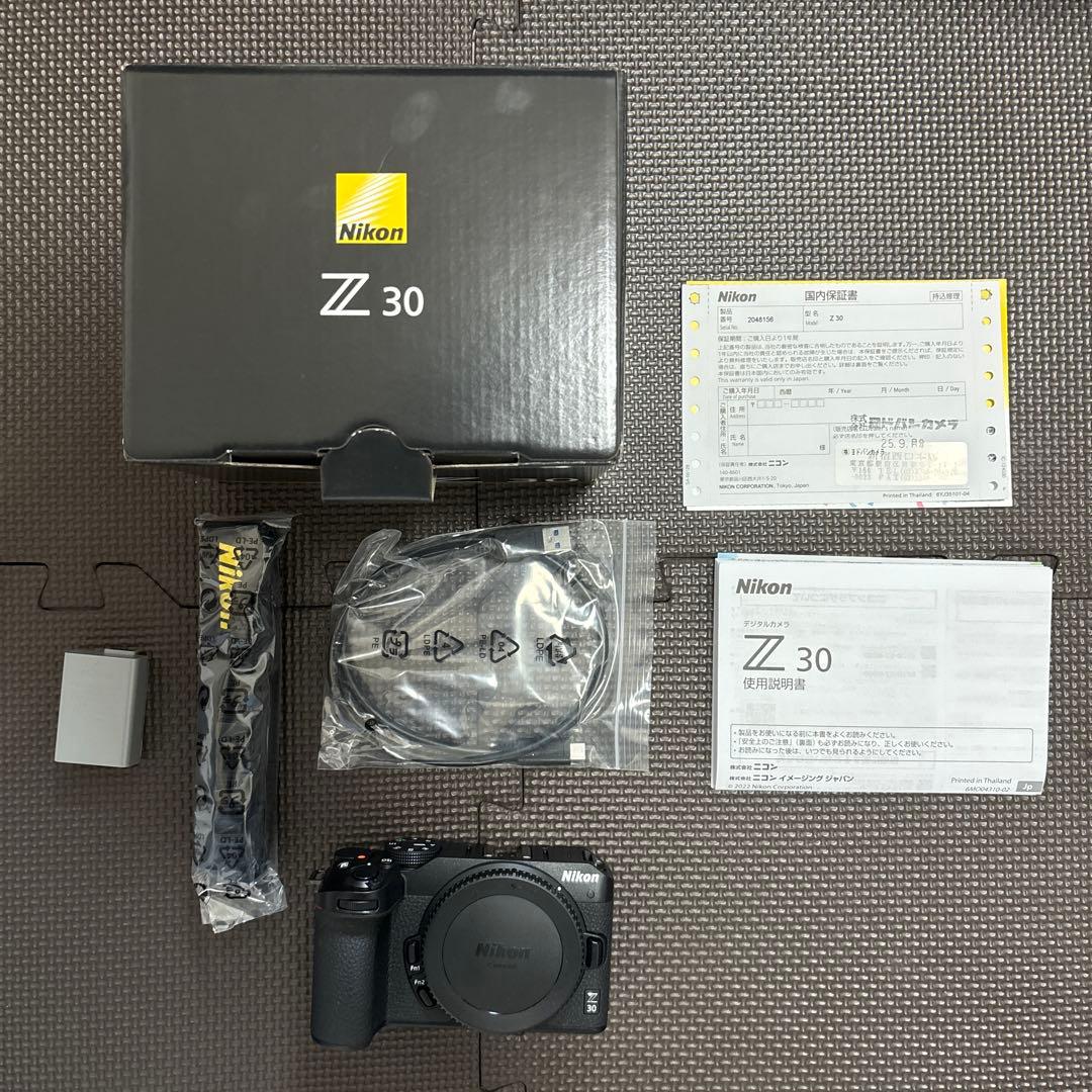 【美品】Nicon Z30 ボディ