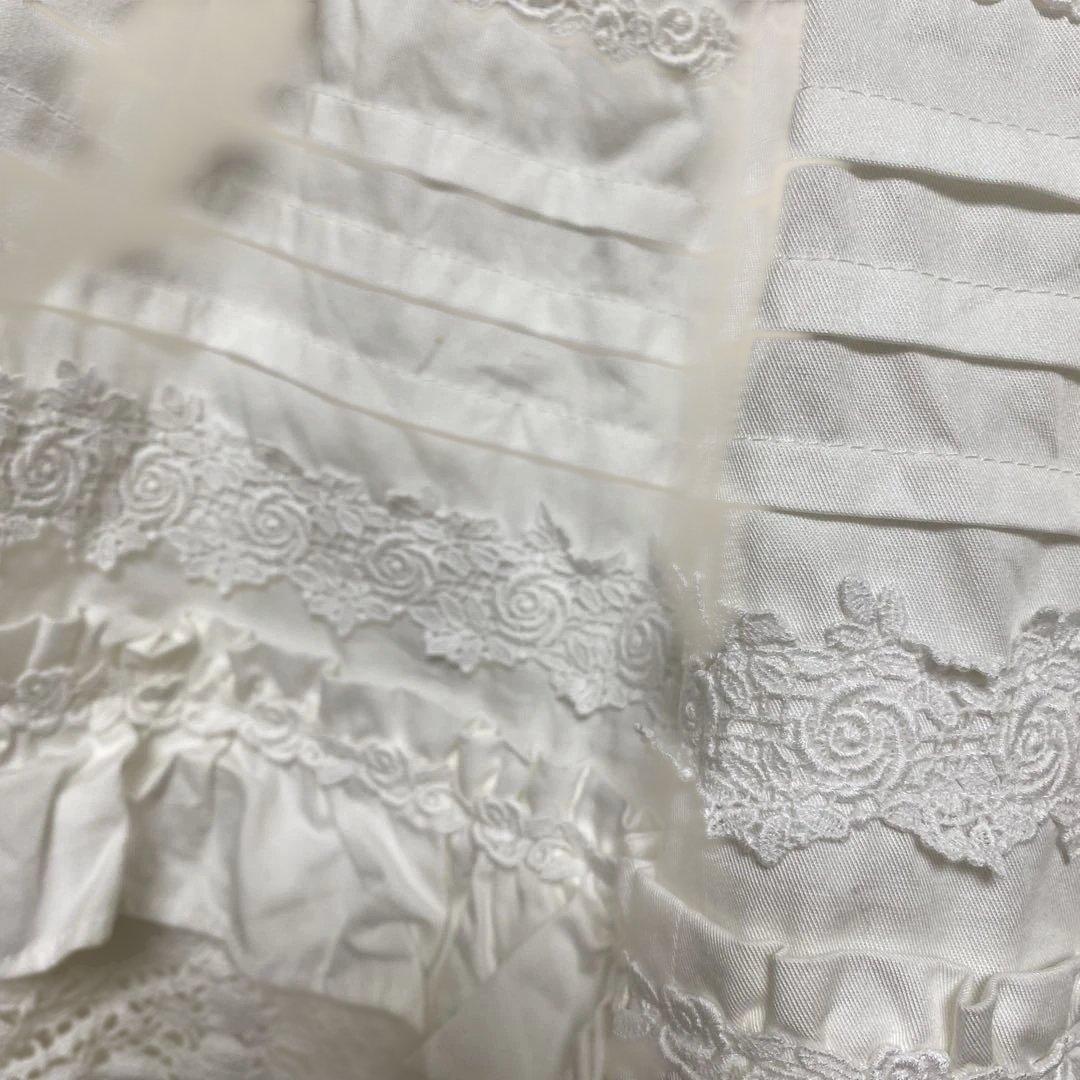 BABY THE STARS SHINE BRIGHTフリル付きホワイトスカート