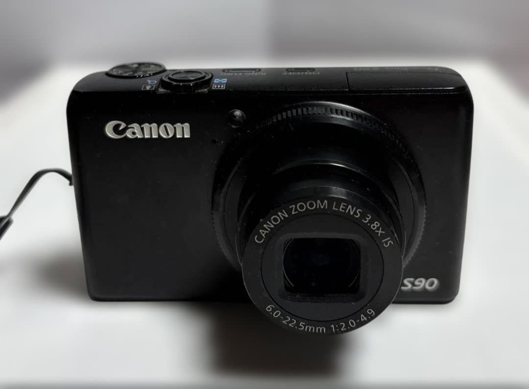 Canon PowerShot S90 革ケース付