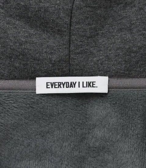 ドゥーズィエムクラス　ベージュ フルジップ パーカー