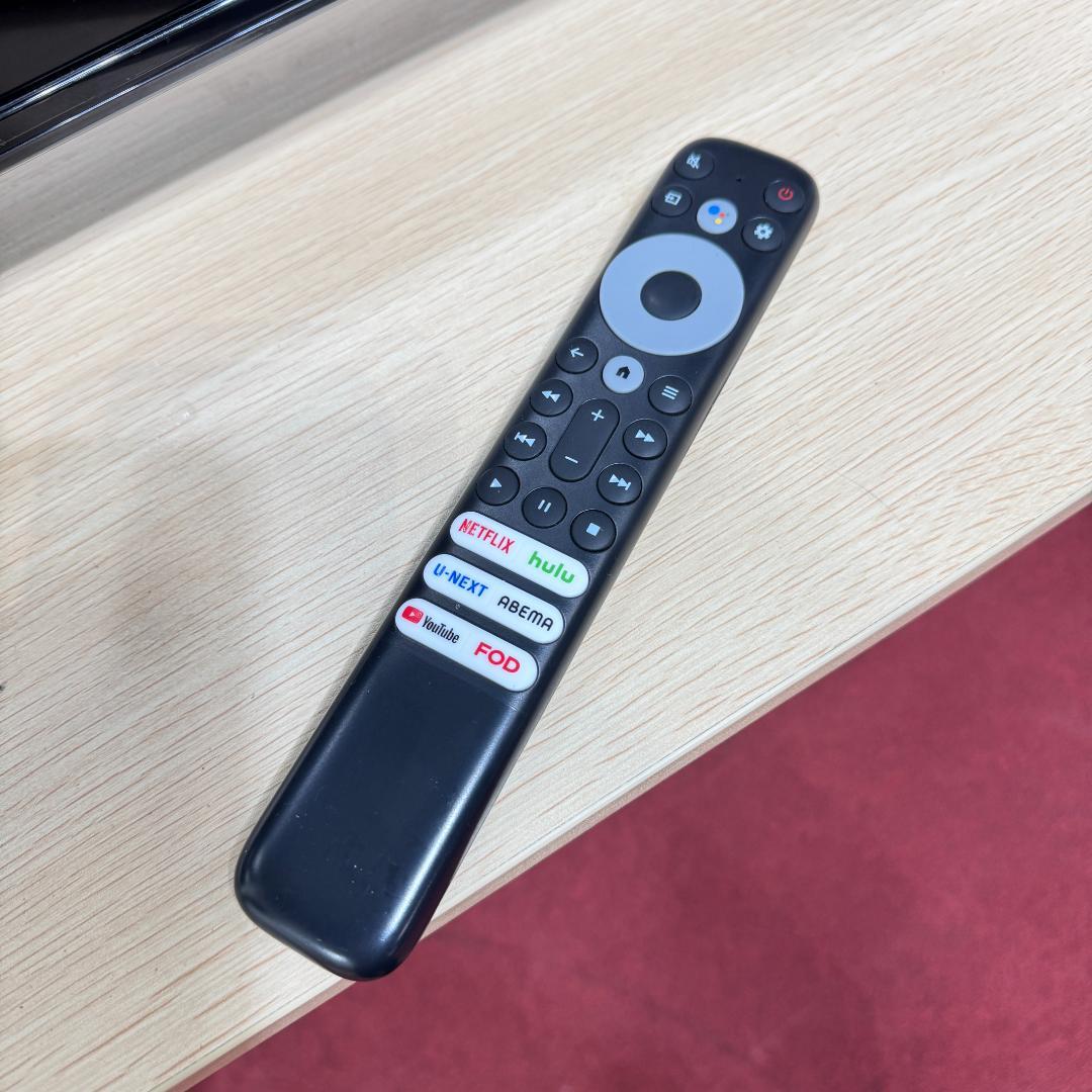 東京23区送料無料　美品TCLチューナーレステレビ　2024年製50型