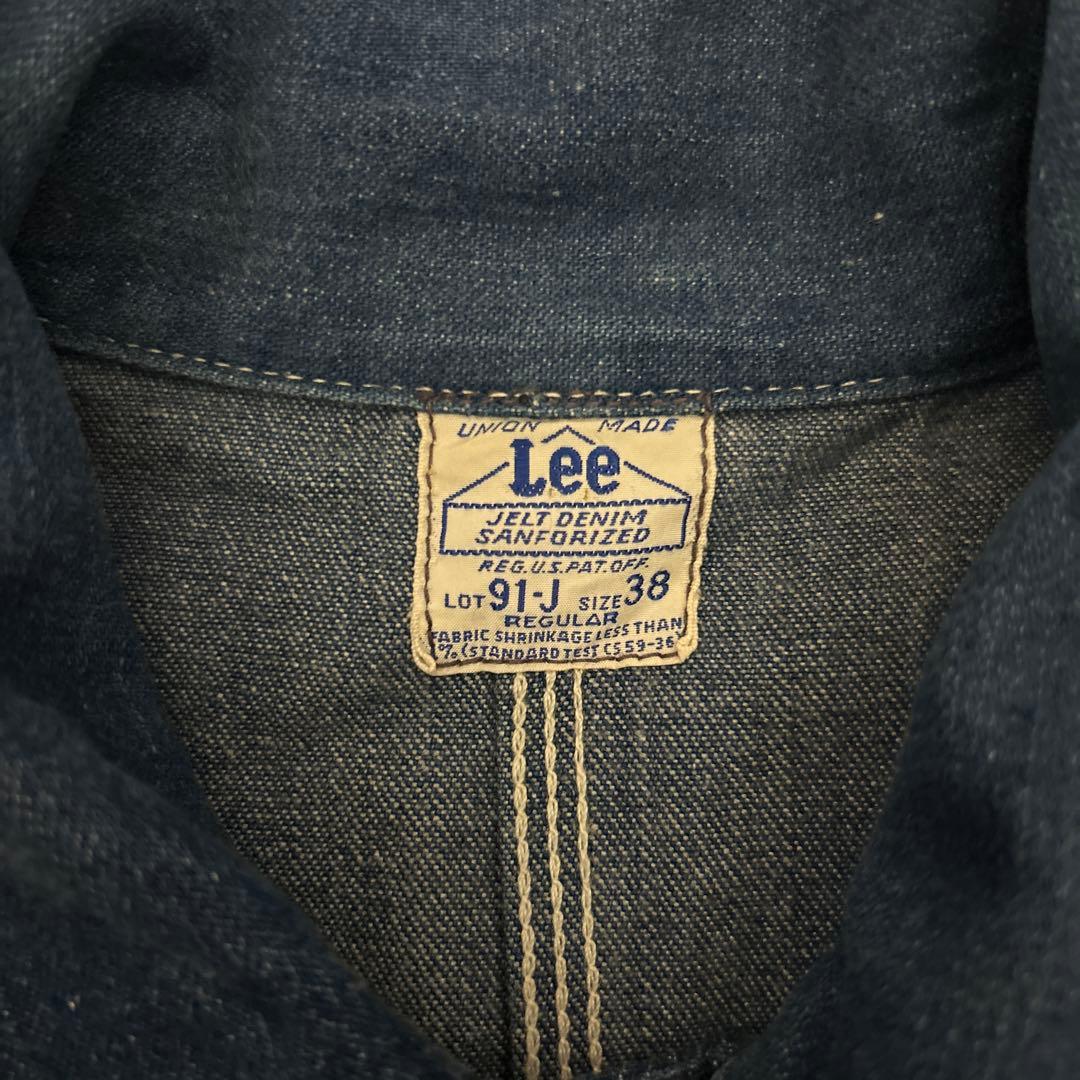 LEE 91-J 復刻 デニムカバーオール デニムジャケット　38