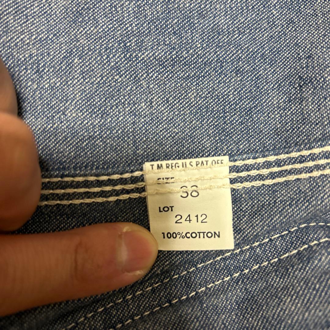 LEE 91-J 復刻 デニムカバーオール デニムジャケット　38