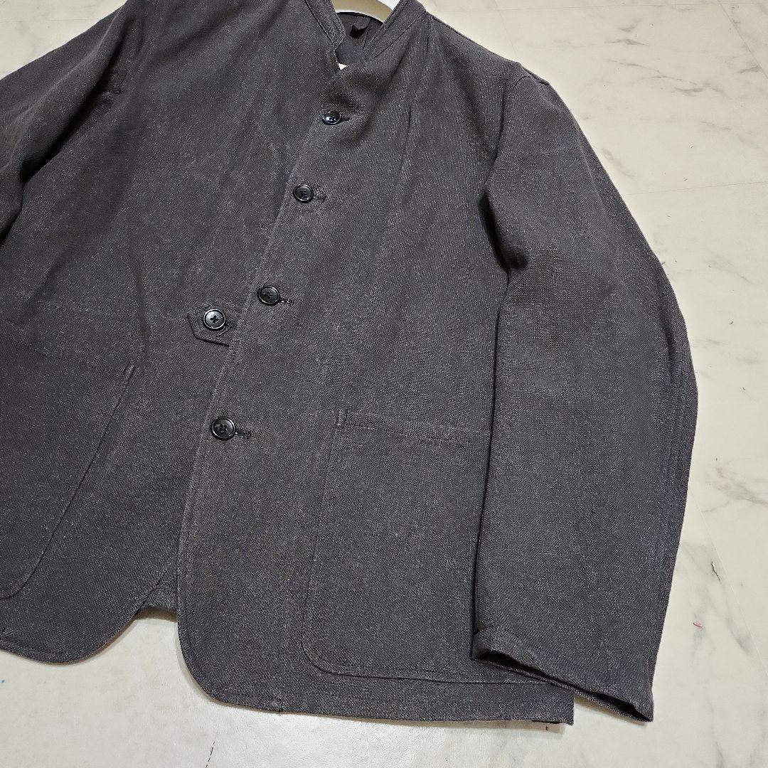 a2 良品 PHIGVEL 麻混 マオカラー ジャケット 1