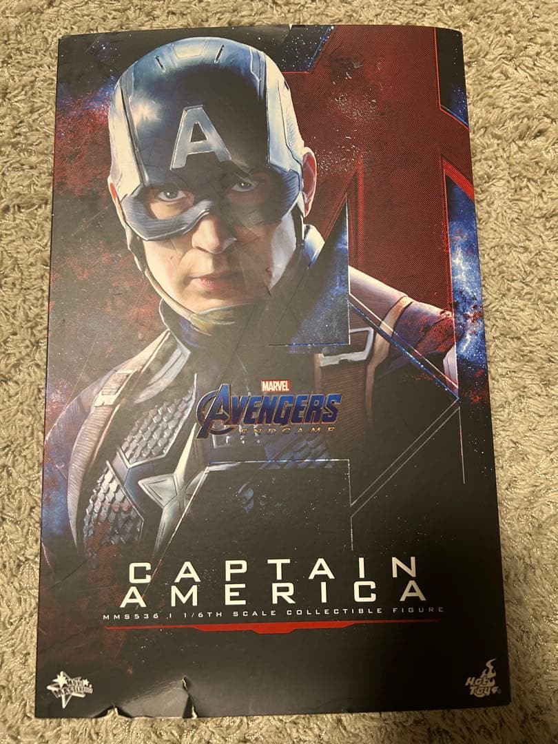 Hot Toys キャプテン・アメリカ 1/6フィギュア(部品欠品あり)