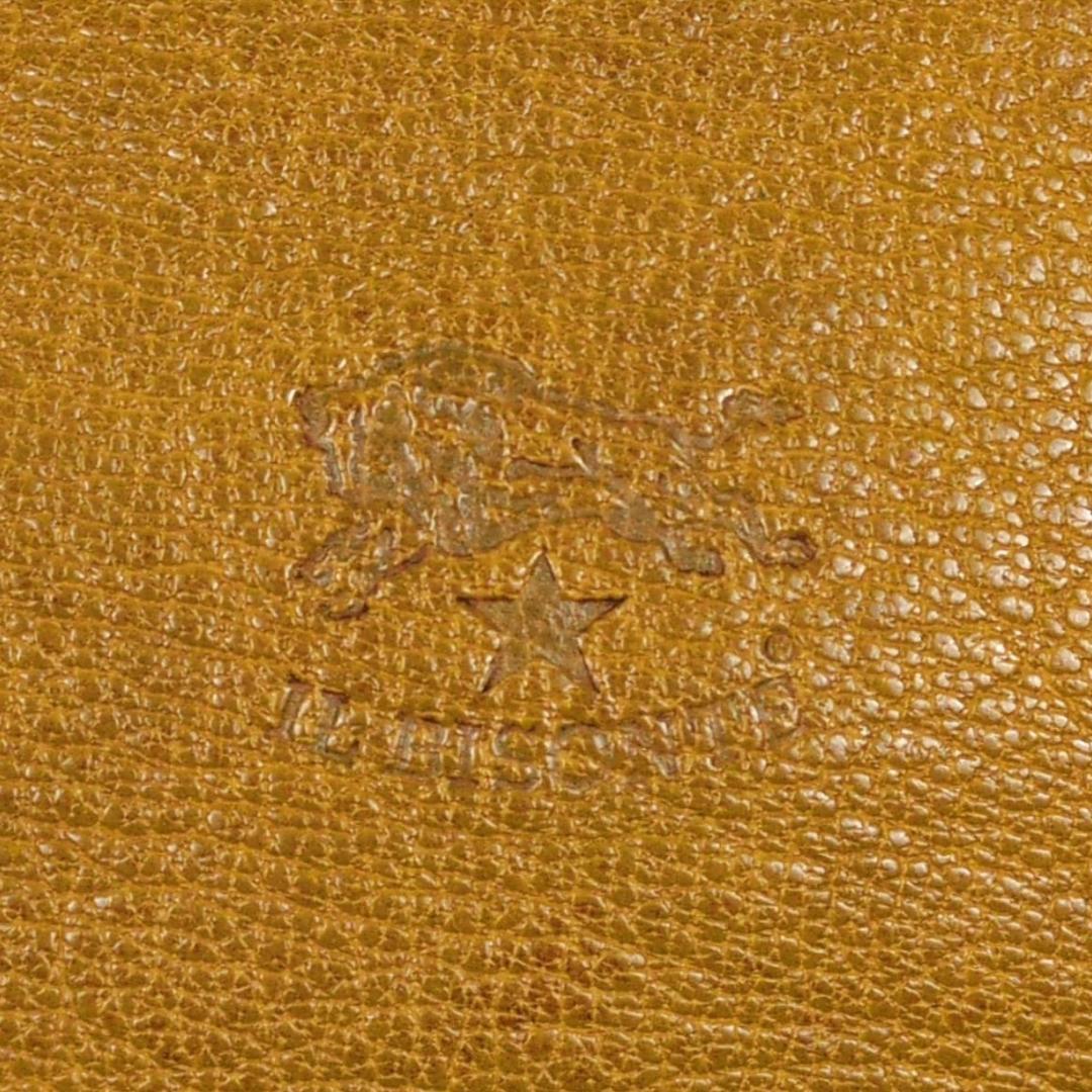 イルビゾンテ ショルダーバッグ キャメル ハーフムーン 三日月 シボ