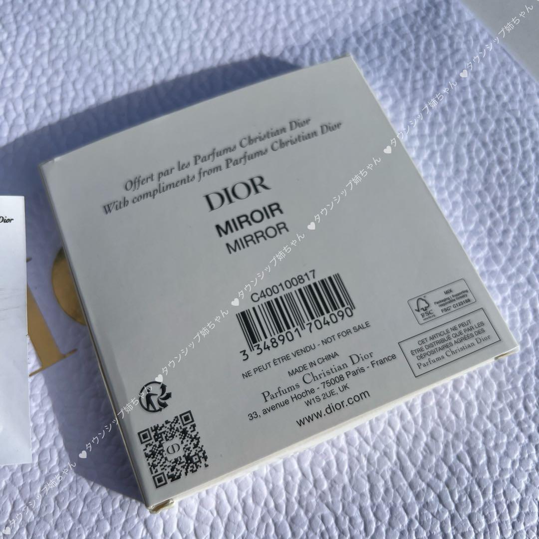 新作　DIOR ディオール ノベルティ　コンパクトミラー カバー付き　10点