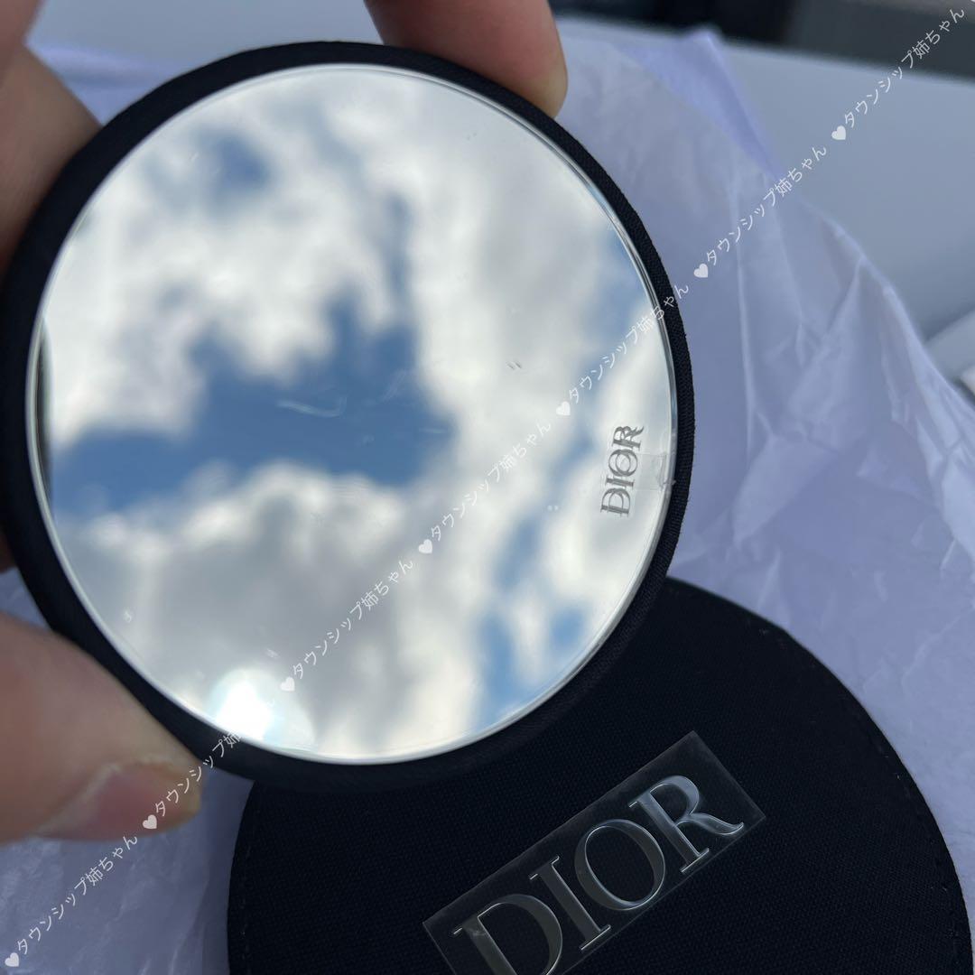 新作　DIOR ディオール ノベルティ　コンパクトミラー カバー付き　10点