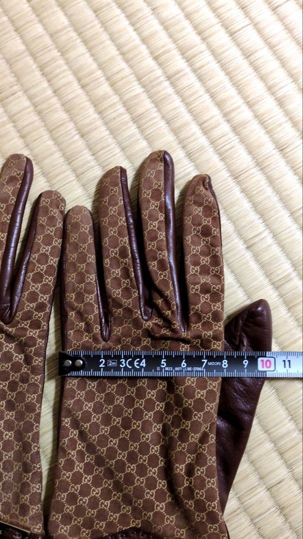 GUCCI　レザーグローブ　手袋　7 1/2