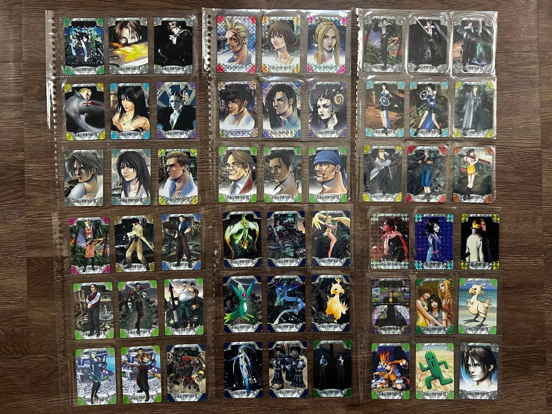 FF8 カードダスマスターズ　トリプルトライアド　フルコンプセット