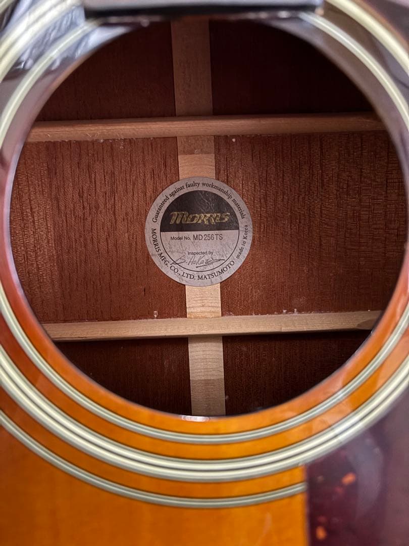 MORRIS アコースティックギター MD256TS