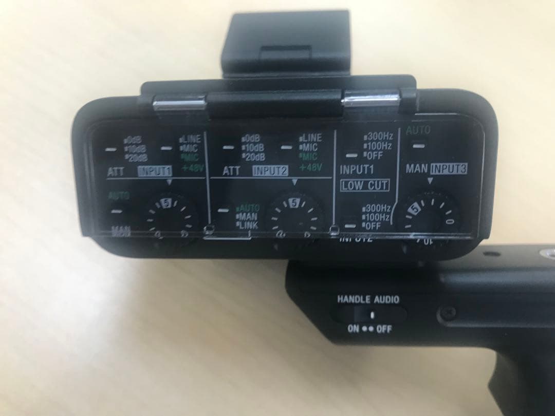 SONY　XLRアダプターキット