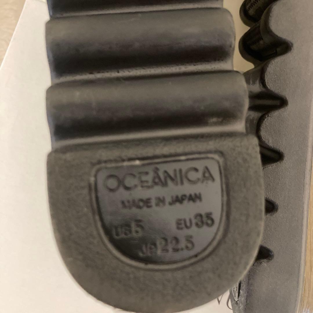 OCEÁNICA 黒 おとな可愛いシューズ　¥23000から50%OFF