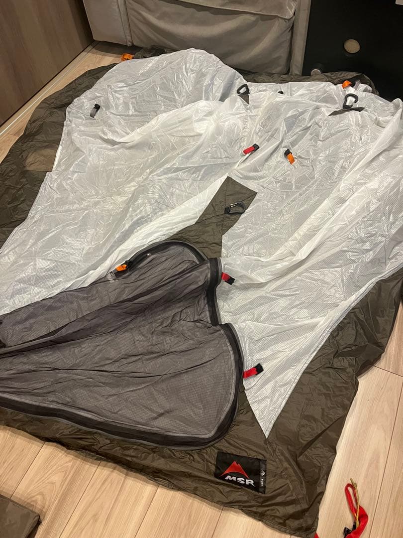 【MSR FURY】生産終了モデル 山岳用テント ２人用　未使用品