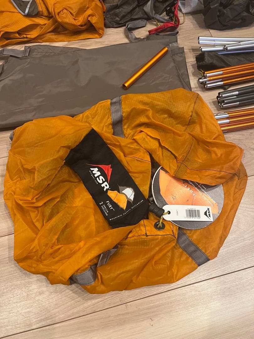 【MSR FURY】生産終了モデル 山岳用テント ２人用　未使用品