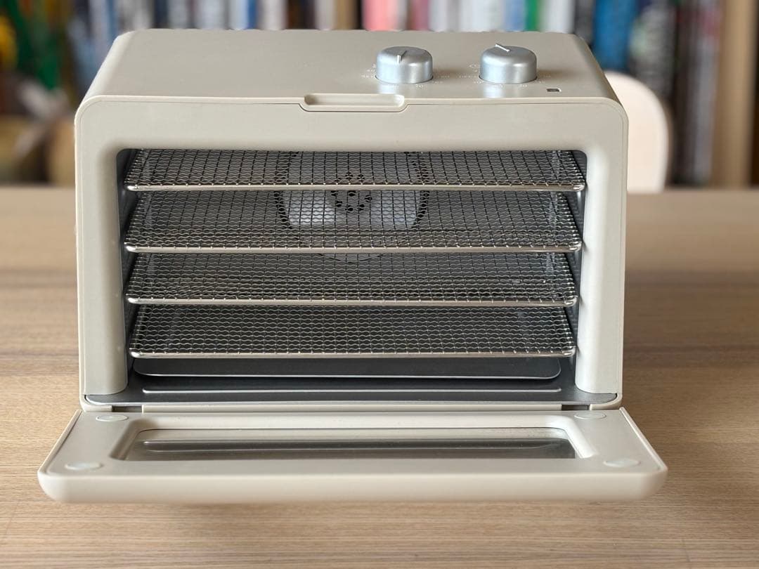 récolte フードドライヤー ベージュ 4段トレイ付き