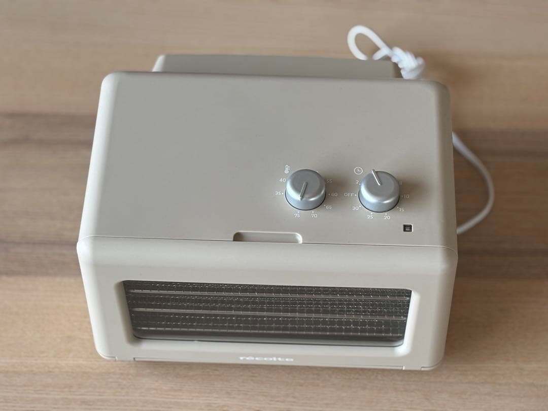 récolte フードドライヤー ベージュ 4段トレイ付き