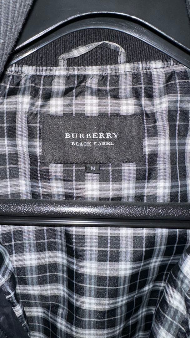 BURBERRY BLACK LABEL ダウンジャケット M ブラック