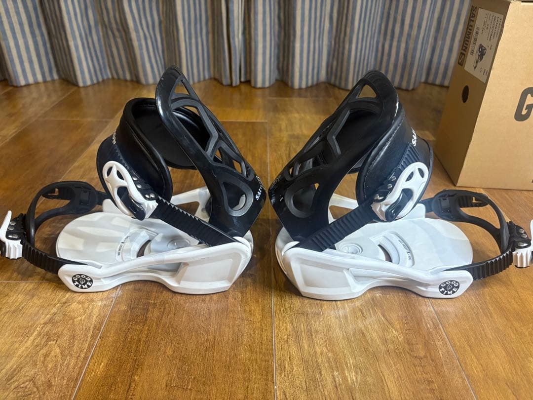 SALOMON キッズ22cm スノーボード ブーツ・バインディング ２点セット