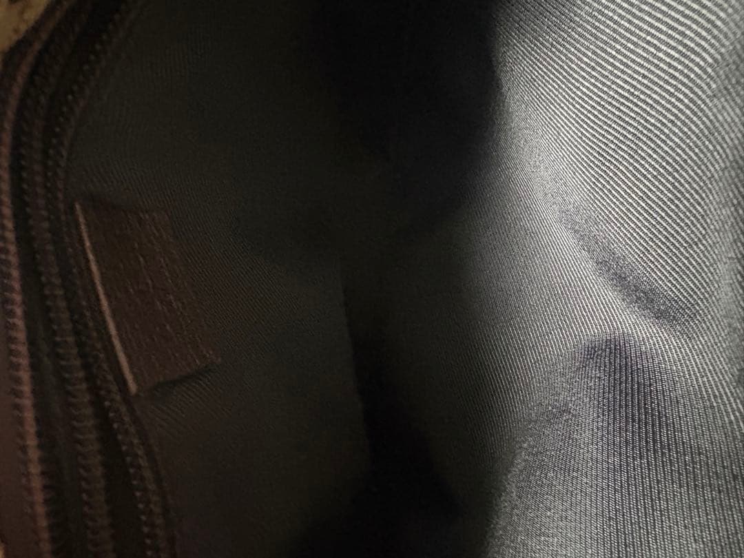 GUCCI（グッチ）GGキャンバスのショルダーバッグ（フラットタイプ）