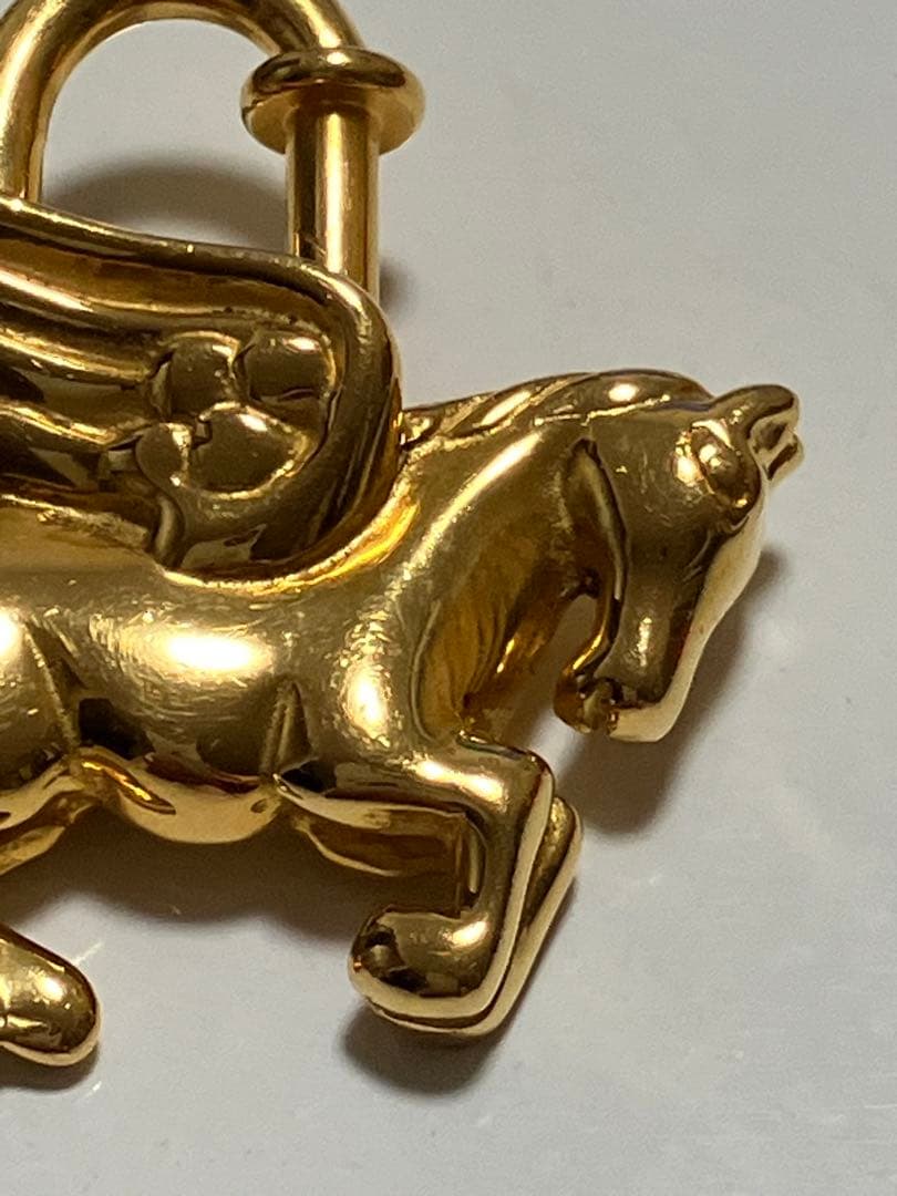 エルメス　ペガサス　カデナ　ゴールド