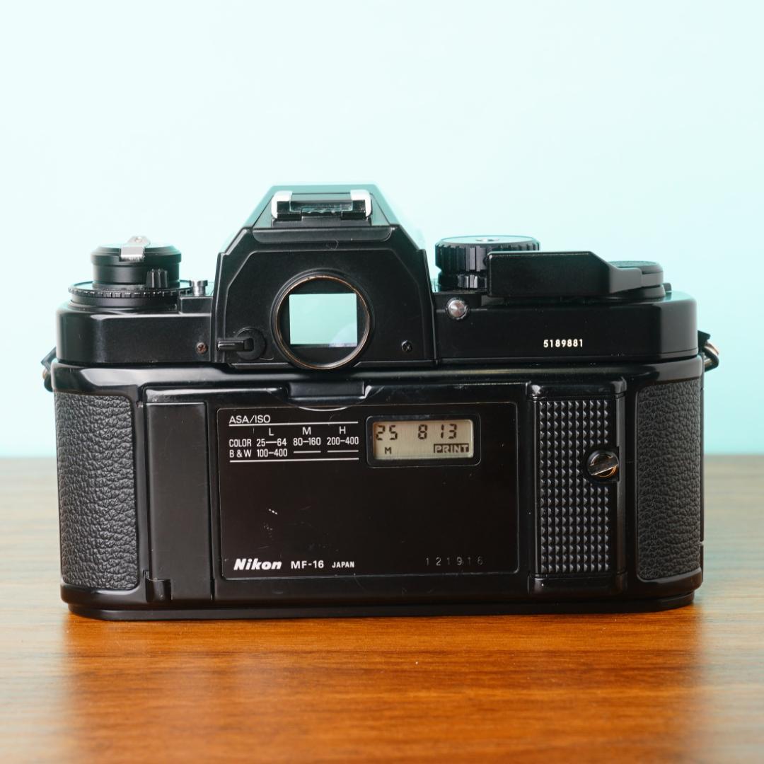 [美品] 完動品◎Nikon FA ボディ ブラック フィルムカメラ #881