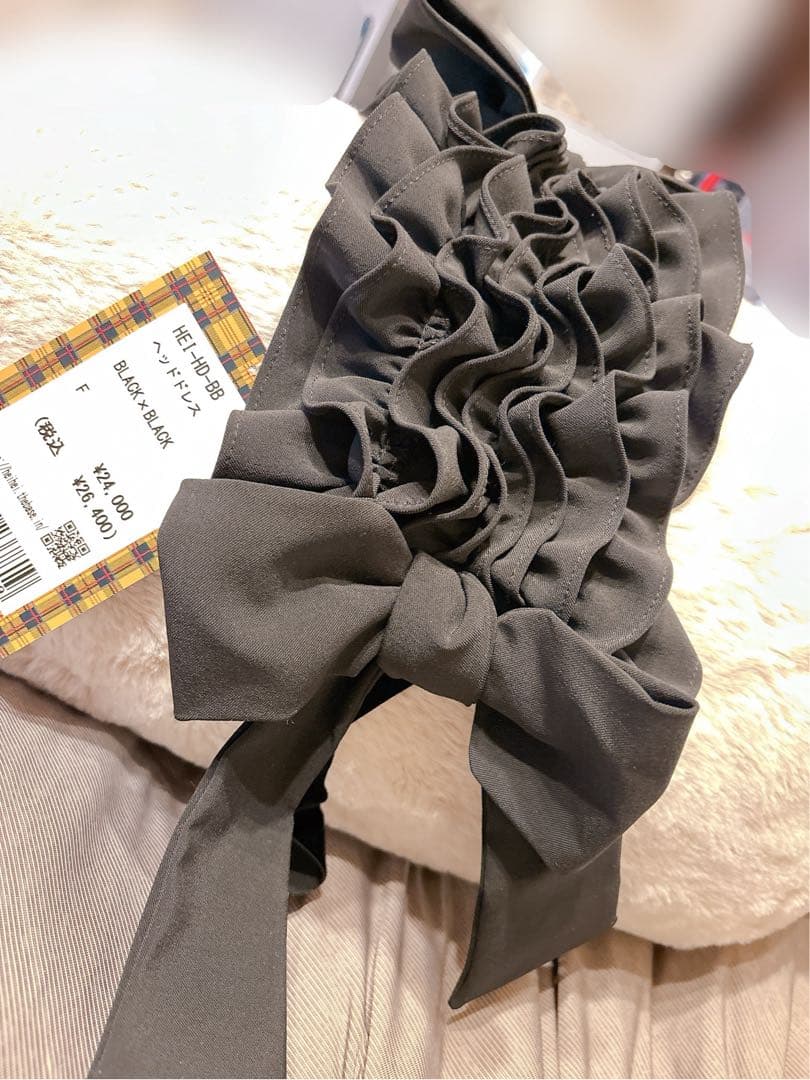 HEIHEI ヘッドドレス ブラック
