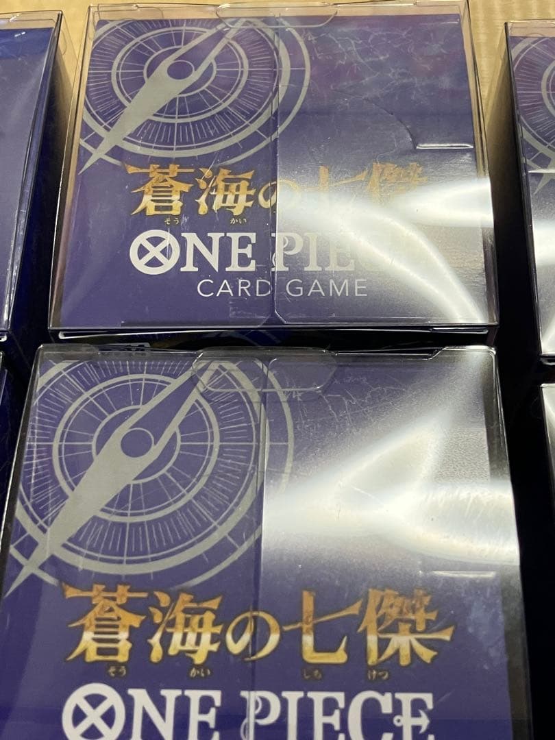 ワンピース　蒼海の七傑　テープ付き　9box
