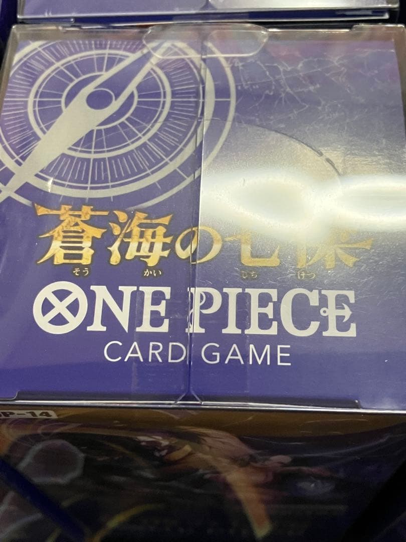 ワンピース　蒼海の七傑　テープ付き　9box