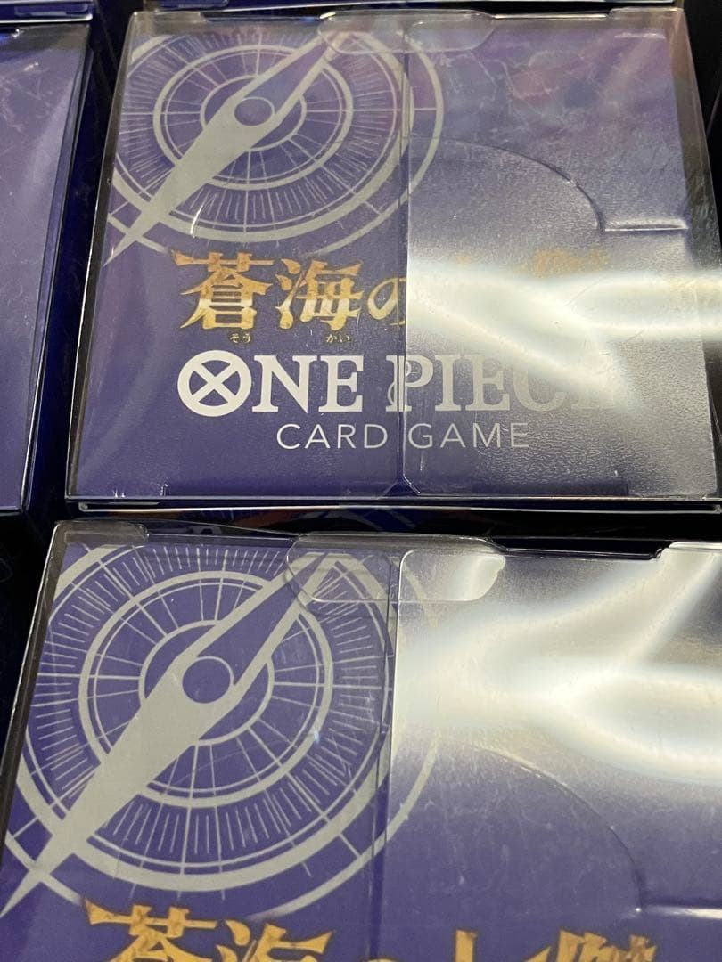 ワンピース　蒼海の七傑　テープ付き　9box