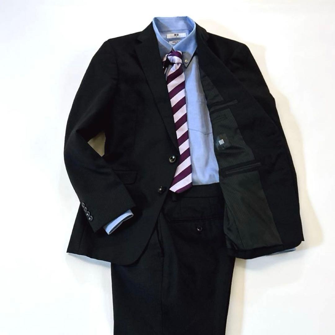 【美品】男の子 フォーマル 165 セットアップ 完品 卒業式、式典 凛々しい