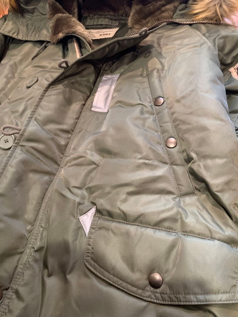 ◼️AVIREX ATMOS LABコラボ N3B 状態良好美品 Ｌサイズ