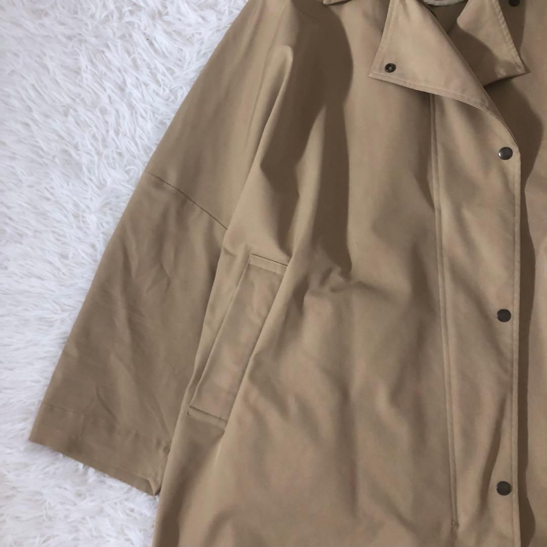 美品 フレームワーク 2024年 撥水ポンチョトレンチコート オーバーサイズ