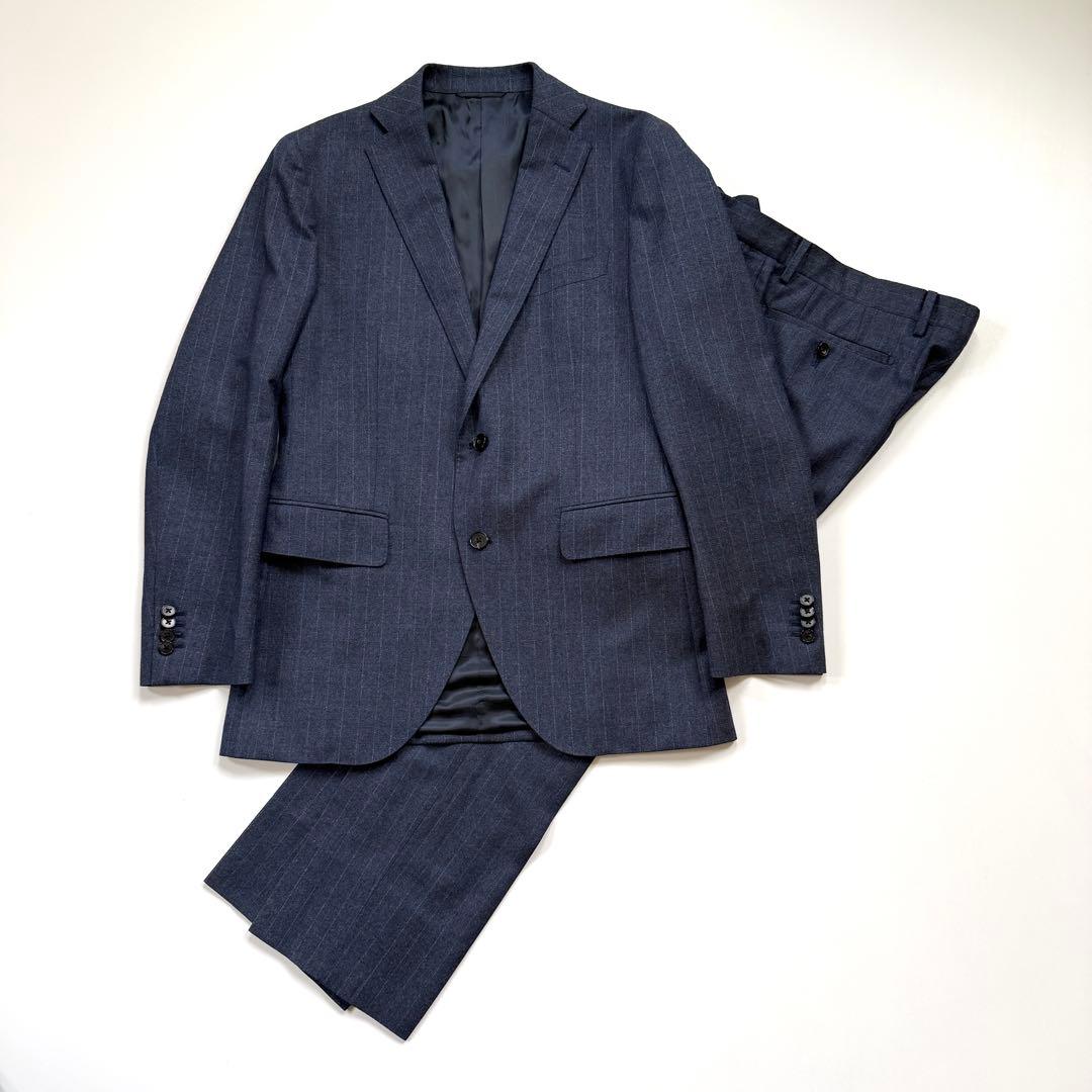 美品✨ユニバーサルランゲージ カノニコ スーツセットアップ ネイビー