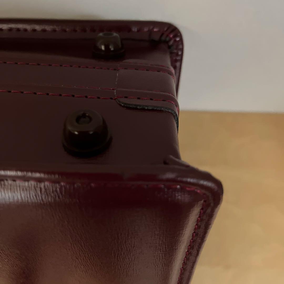 金蘭会高校の皮カバン&補助カバン