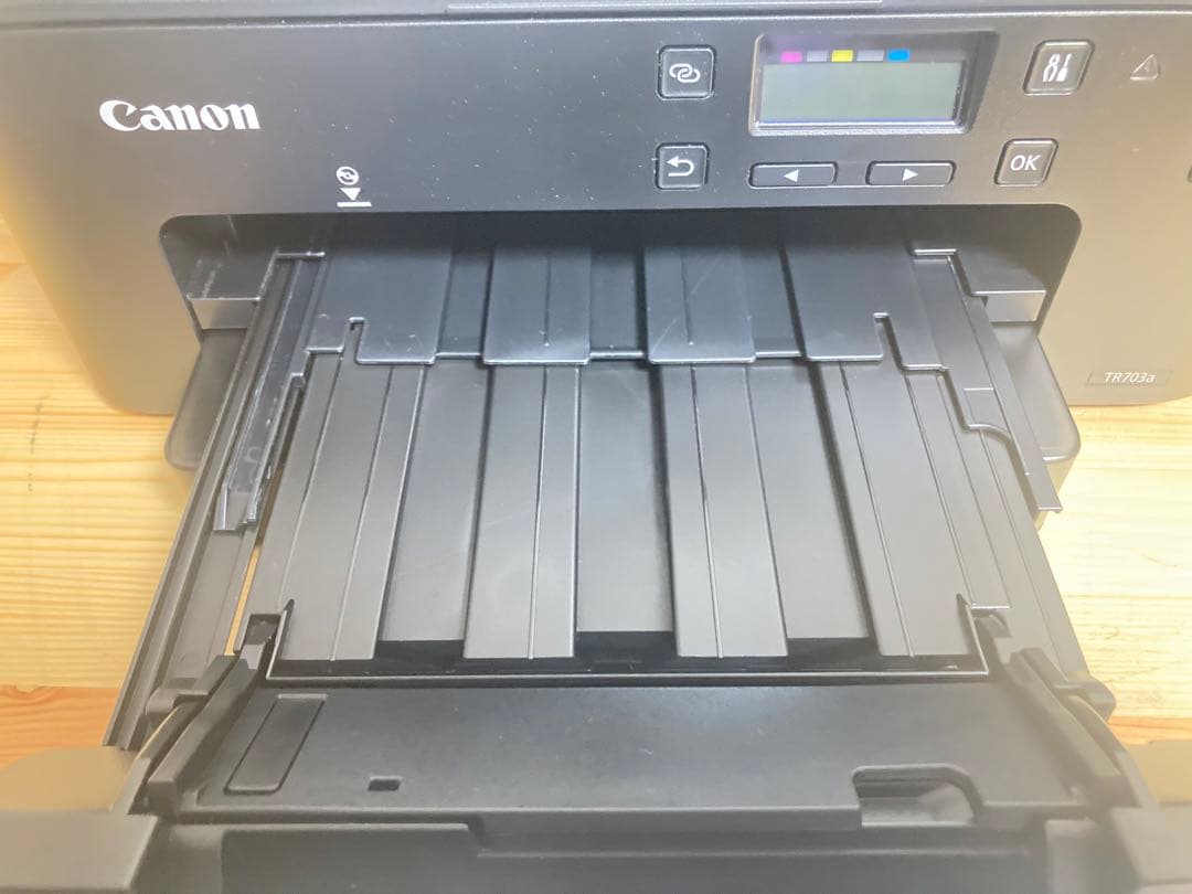 ☆ほぼ新品 Canon プリンター A4インクジェット PIXUS TR703A