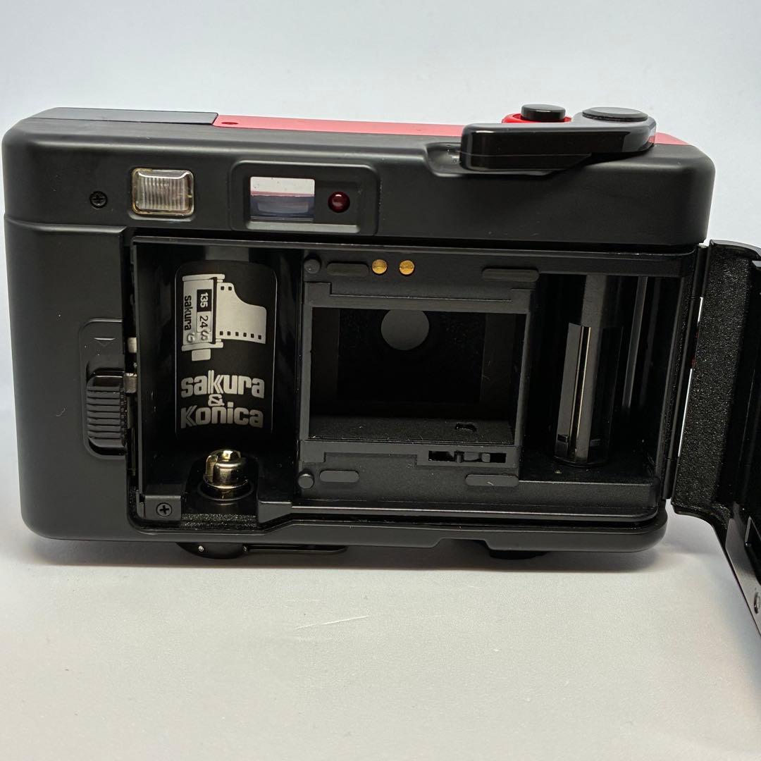 Konica EFJ レッド フィルムコンパクトカメラ