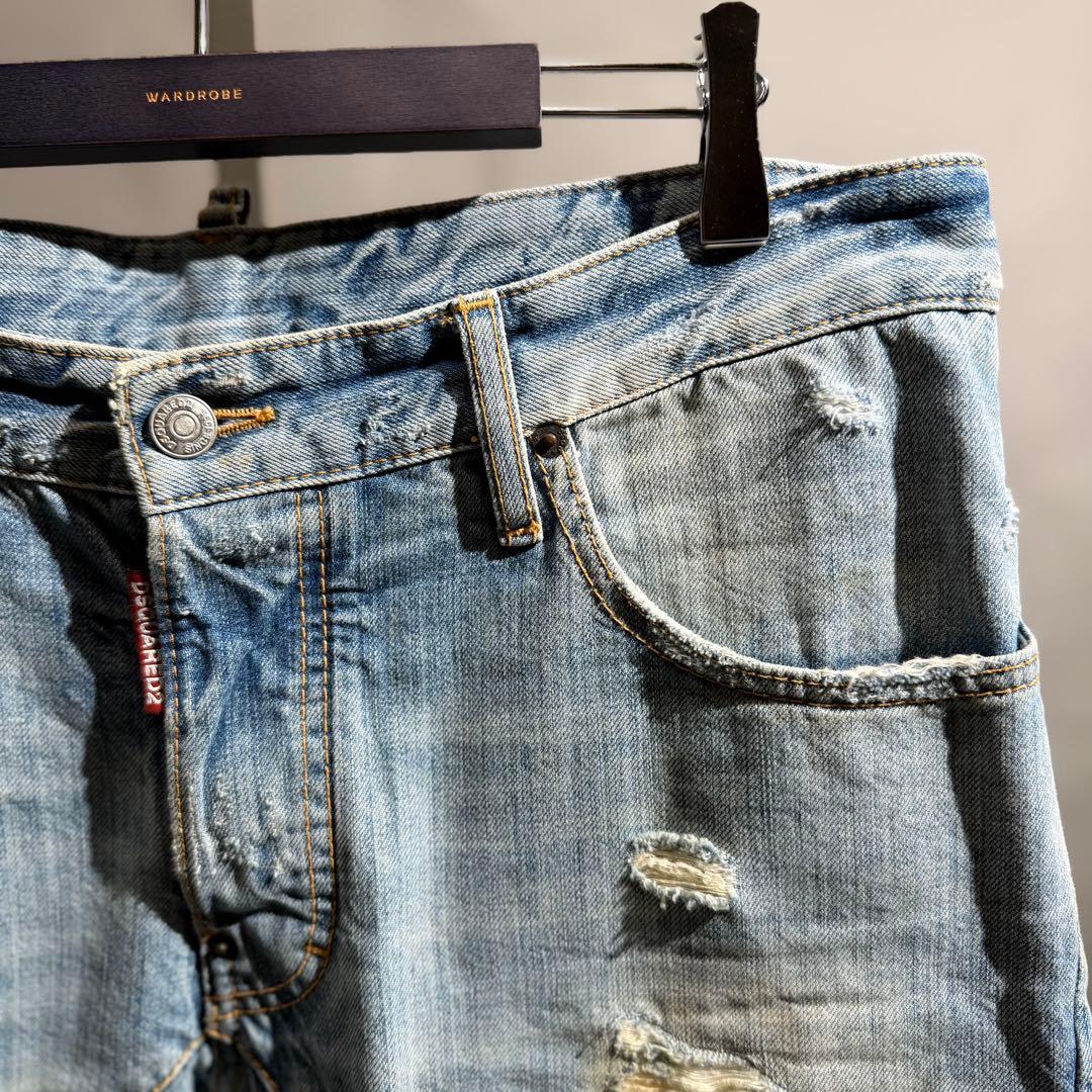 パンツ DSQUARED2 TIDY BIKER JEAN size48