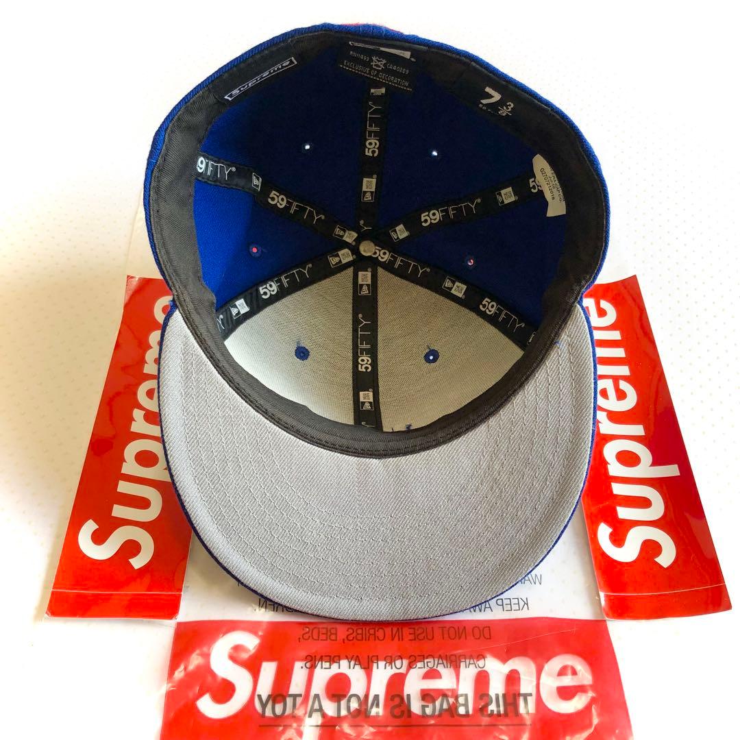 ⚠️3回使用品⚠️ シュプリーム　ベースボールキャップ　帽子　キャップ　ニューエラ