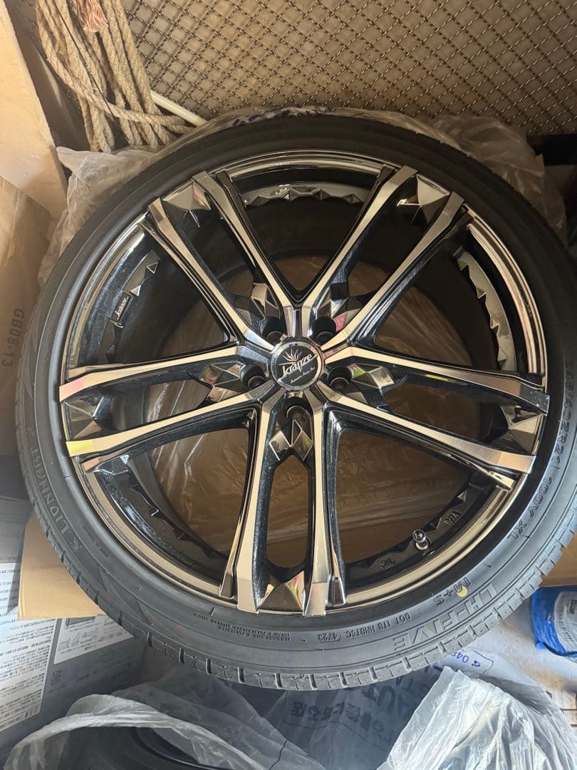 c*0様 クレンツェアルミホイールセット