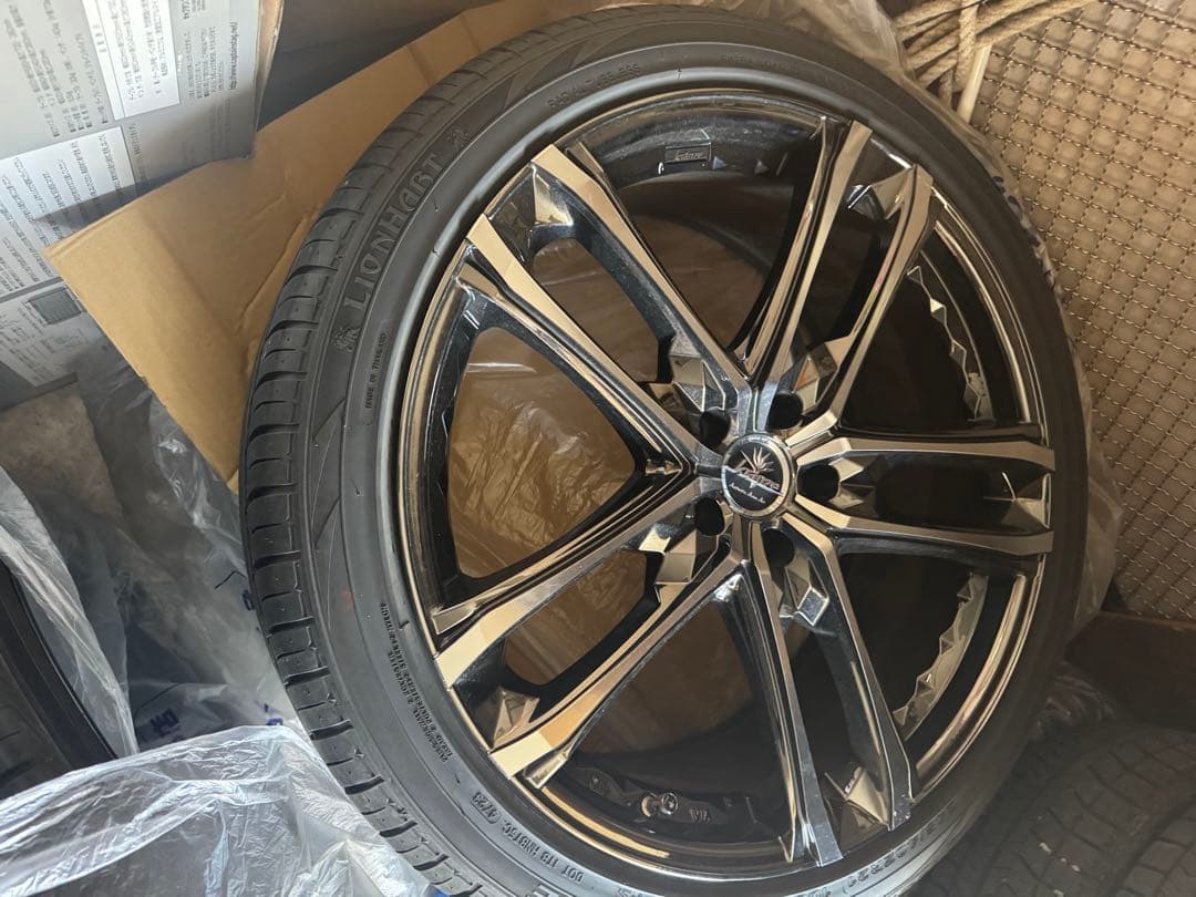 c*0様 クレンツェアルミホイールセット