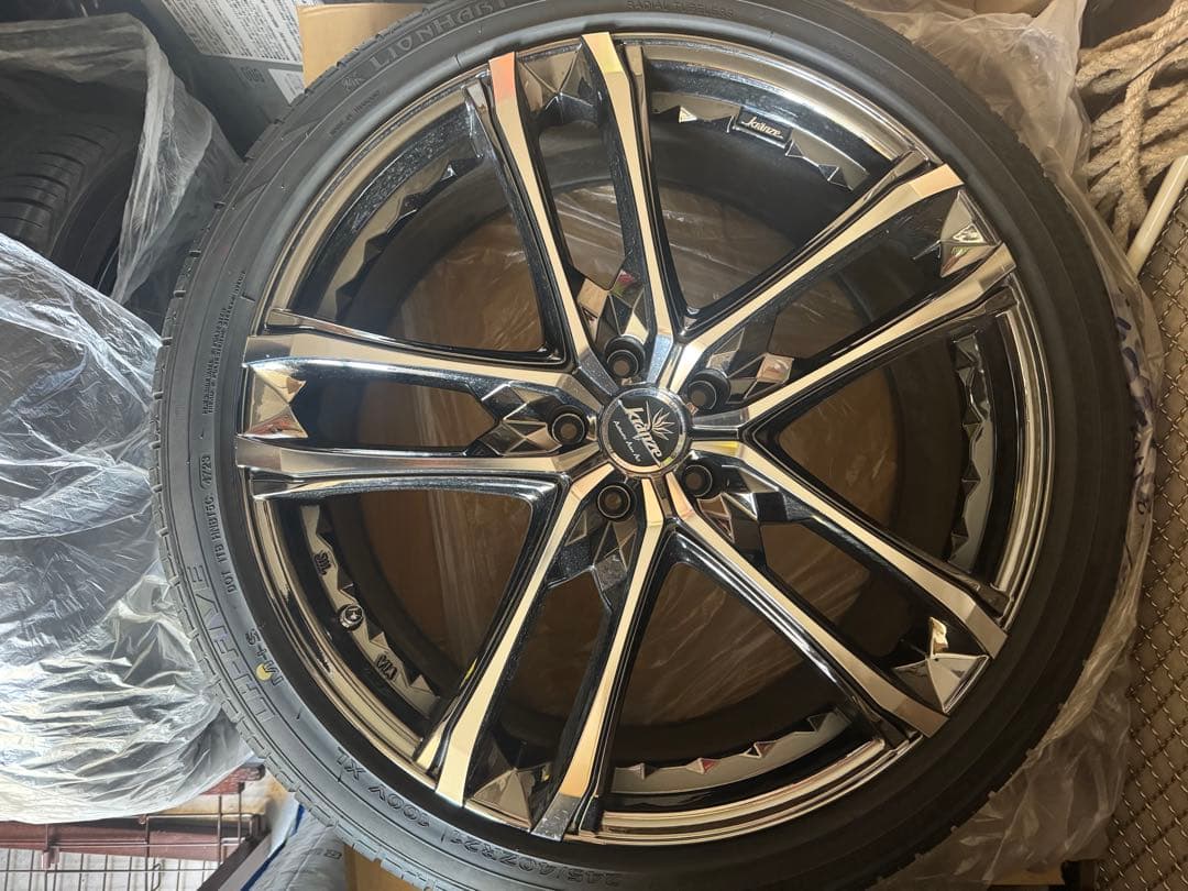 c*0様 クレンツェアルミホイールセット