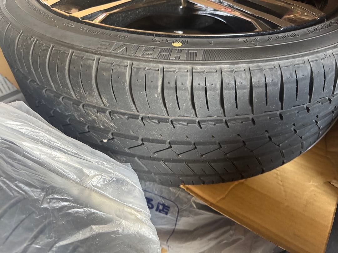 c*0様 クレンツェアルミホイールセット