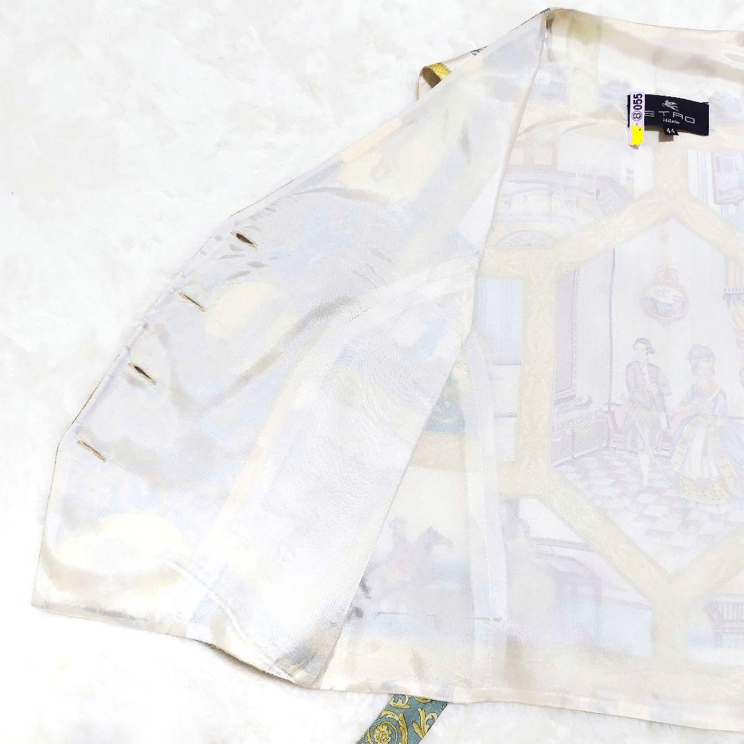 ✨️クリーニング済✨️エトロ ベスト シルク Mサイズ相当