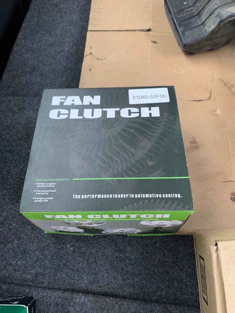 SR20用　強化ファンクラッチ　カップリング　社外　冷却　シルビア