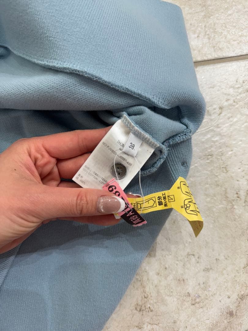 Thom browne トムブラウン　ベスト　ブルー